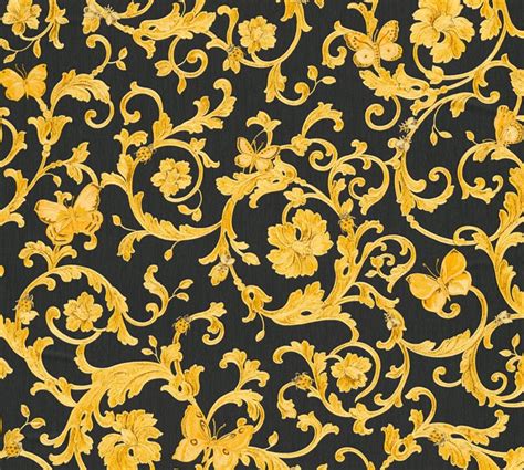 gold versace pattern|versace barocco printing.